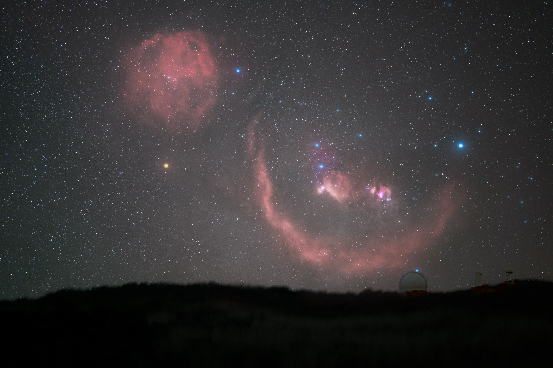 Orion and the Telescope