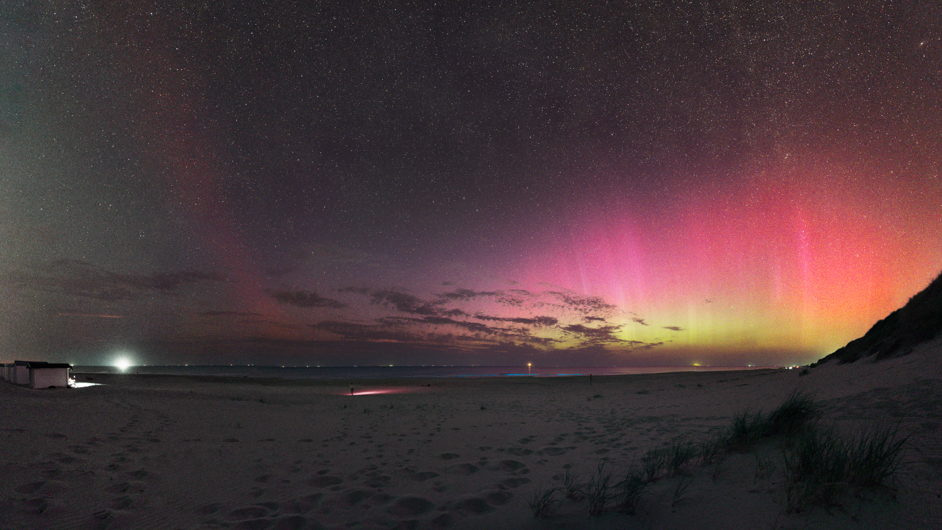 Aurora Borealis, Texel, 2024